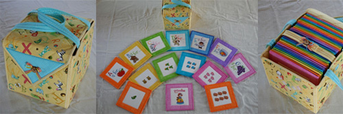 Gift box and play cards images
