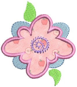 Funky Flowers Applique 3