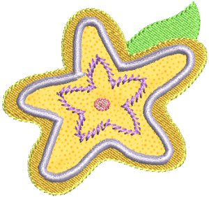 Funky Flowers Applique 6