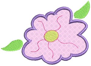 Funky Flowers Applique 8