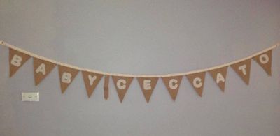 Patricia Applique Alphabet Bunting