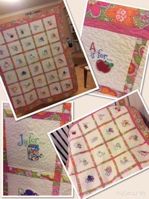 Chris What For Alphabet Quilt