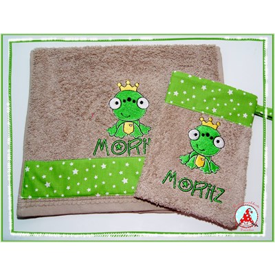 Fran In My Pond Towel Set