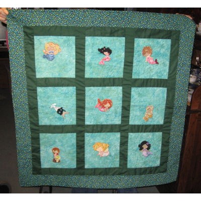 Betty Magical Mermaids Quilt