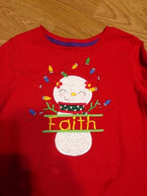 Linda Spliet Christmas Applique Shirt