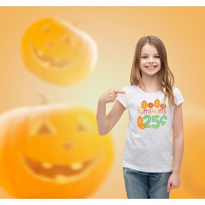 Bunnycup Shirt Using Pumpkin Patch Sentiments